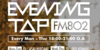 FM802「EVENING TAP」に出演しました