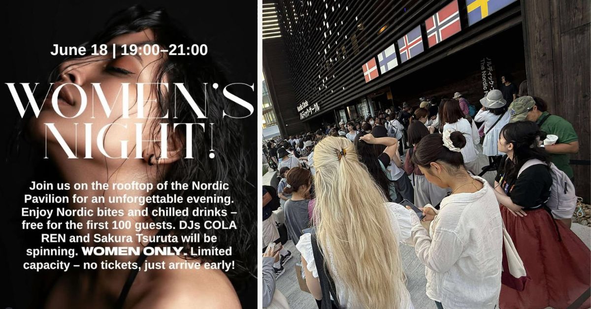 WOMEN’S NIGHT案内と当日の様子